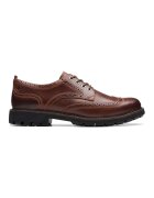 Clarks Pantofi de piele Batcombear - Maro cognac