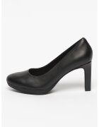 Clarks Pantofi de piele cu varf rotund Ambyr Joy