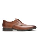 Clarks Pantofi de piele Tilden-Walk - Negru - Maro scortisoara
