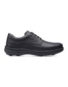 Clarks Pantofi derby de piele nabuc cu logo stantat Nature - Negru