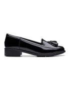 Clarks Pantofi loafer de piele cu canafi Edge - Negru stins