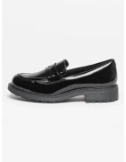 Clarks Pantofi loafer de piele Orinoco - Negru stins