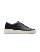 Clarks Pantofi sport de piele cu detalii perforate - Negru