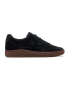 Clarks Pantofi sport din piele intoarsa cu sireturi - Negru