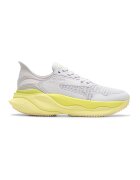 Clarks Pantofi sport Pace din plasa cu amortizare - Alb/Verde lime
