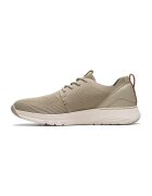 Clarks Pantofi sport slip-on din material textil Motion Trek - Maro taupe deschis