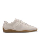 Clarks Pantofi sport slip-on din piele intoarsa Meridor - Alb murdar