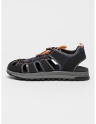 Clarks Sandale cu decupaje Alt Trek Wave - Gri inchis/Bleumarin