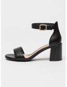 Clarks Sandale din piele lacuita Ezoria Mae - Negru