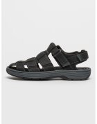 Clarks Sandale fisherman de piele Saltway Cove - Negru