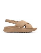 Clarks Sandale wedge cu barete incrucisate Dashlite - Portocaliu persan