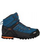 CMP Bocanci trekking barbati Piele naturala - Albastru/Negru - Bleumarin