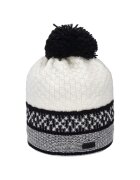 CMP Caciula dama 5505614-Negru/Alb-One size