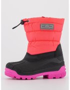 CMP Cizme mid-calf de iarna cu segment matlasat Sneewy - Negru/Roz aprins