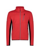 CMP Fleece barbati 34E4107 Rosu/Negru - Rosu