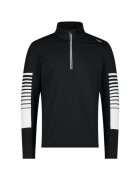 CMP Fleece barbati 34L4157 Negru/Alb - Negru