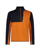 CMP Hanorac fleece barbati 34E4077 Bleumarin/Portocaliu