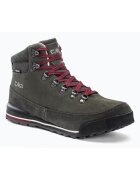 CMP Incaltaminte de trekking barbati - Heka Wp - Piele naturala - Kaki - Rosu - Rosu/Kaki