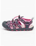 CMP Sandale cu imprimeu grafic pentru trekking Sahiph - Fucsia/Bleumarin