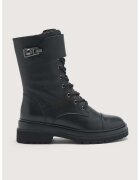COCCINELLE Cizme mid-calf de piele - Negru