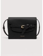 COCCINELLE Geanta crossbody de piele cu bareta decorativa Sabine - Negru