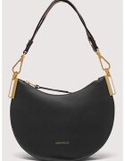 COCCINELLE Geanta de piele cu bareta de umar Sunup - Negru