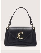 COCCINELLE Geanta din piele cu bareta detasabila de umar C-Me - Negru - 12 x 21 x 6 CM