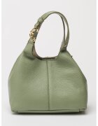 COCCINELLE Geanta tote din piele Easy - Verde deschis