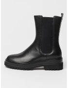 COCCINELLE Ghete Chelsea high-cut din piele - Negru