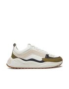 COCCINELLE Pantofi sport dama - E4 RWM 24 03 01 - Piele ecologica - 38 EU - Alb/Verde - Alb/Verde