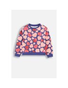 Coccodrillo Bluza sport cu imprimeu cu inimi