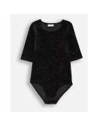 Coccodrillo Bluza tip body cu aspect catifelat
