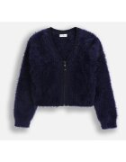 Coccodrillo Cardigan pufos cu fermoar -