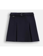 Coccodrillo Fusta bleumarin - viscoza - cu curea decorativa - pentru fete