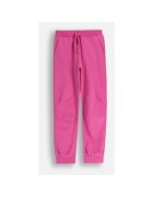 Coccodrillo Pantaloni de trening din bumbac cu talie ajustabila -