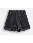 Coccodrillo Pantaloni scurti din denim cu terminatii franjurate -