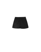 Coccodrillo Pantaloni scurti pentru fete - poliester - eleganti - talie inalta - negru