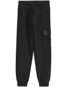 Coccodrillo Pantaloni sport baieti - bumbac - negru