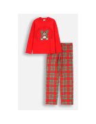 Coccodrillo Pijama din bumbac cu imprimeu