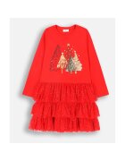 Coccodrillo Rochie evazata cu improimeu grafic