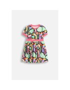 Coccodrillo Rochie evazata cu motive tropicale