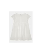 Coccodrillo Rochie fete - 304047602 - Poliester - Alb - Alb