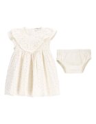 Coccodrillo Rochie fete WC5128202EBG - Bumbac - Bej - Bej