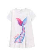Coccodrillo Tricou fete WC5143203IGK - Bumbac/Elastan - Alb - Alb
