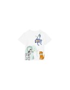 Coccodrillo Tricou pentru baieti WC5143201TBN - Bumbac/Elastan - Alb - Alb