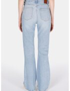 COLIN'S Blugi bootcut cu talie inalta - Albastru glaciar