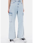 COLINS Blugi cargo - Albastru pastel