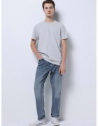 COLIN'S Blugi conici relaxed-fit 054 Neil - Albastru melange