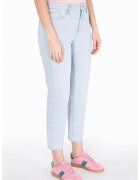 COLIN'S Blugi crop cu aspect decolorat - Albastru glaciar