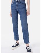 COLIN'S Blugi crop cu croiala dreapta - Albastru deschis